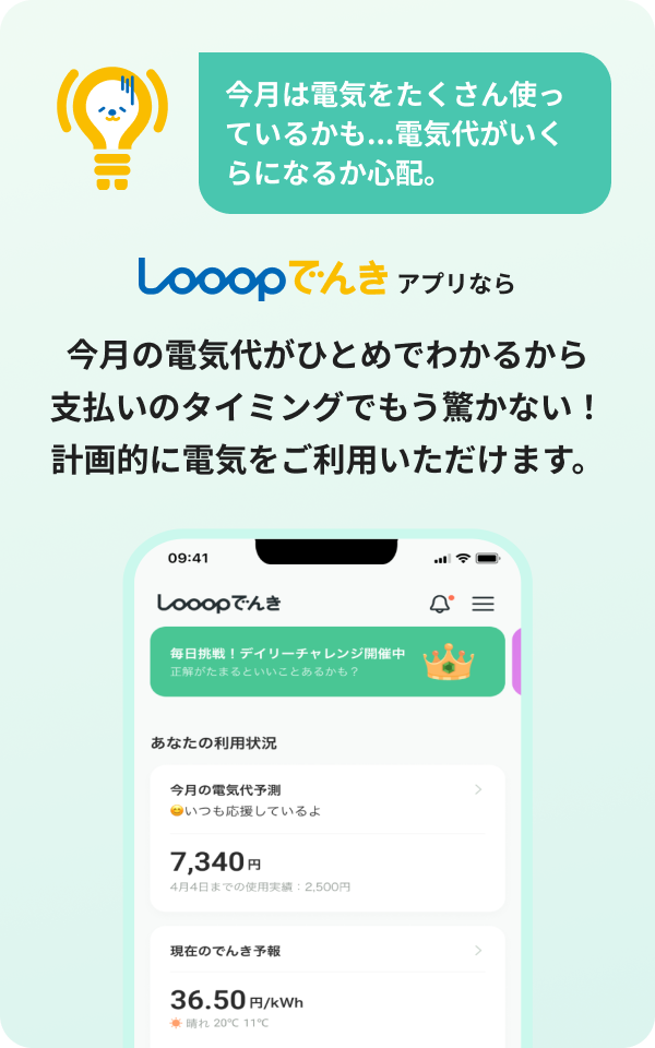 今月は電気をたくさん使っているかも…電気代がいくらになるか心配。